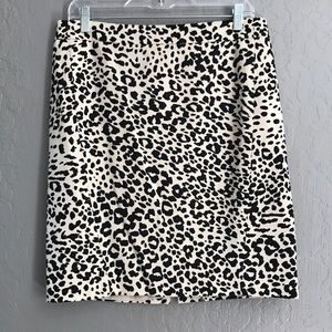 LOFT Cheetah Skirt
